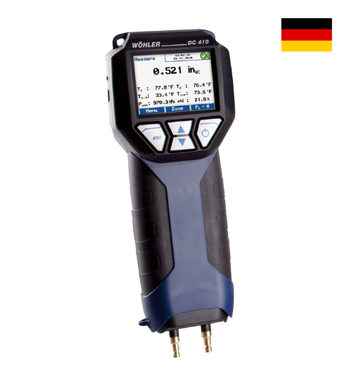Wohler DC 410 FLOW Air Flow Meter